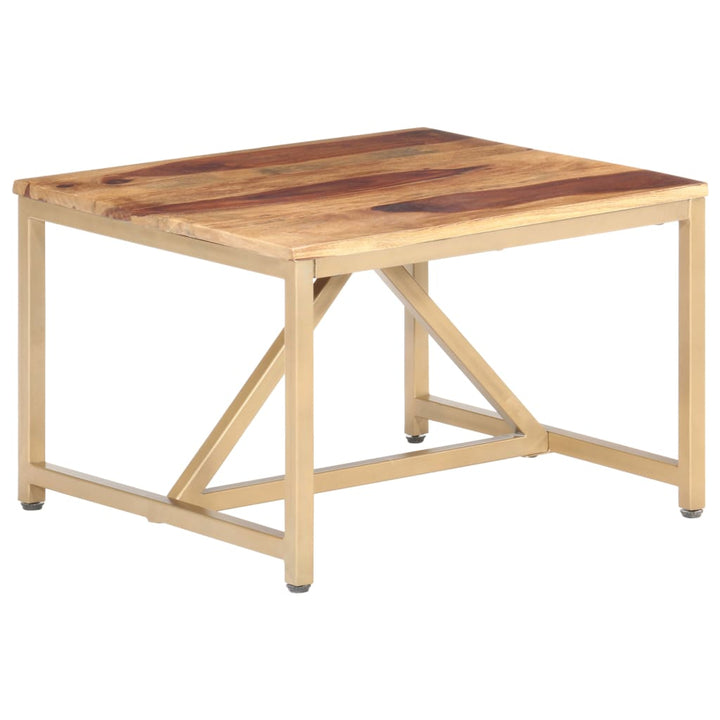 Sidobord 60X60X40 Cm Massivt Trä