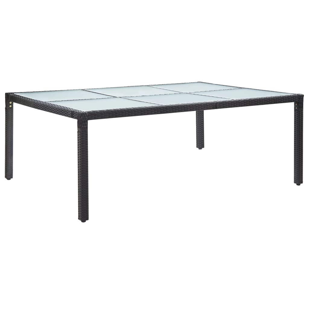 Matbord För Trädgården 200X150X74 Cm Konstrotting