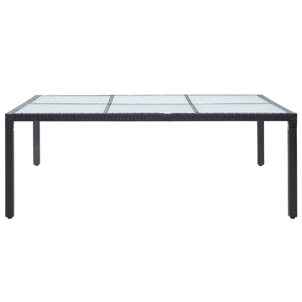 Matbord För Trädgården 200X150X74 Cm Konstrotting