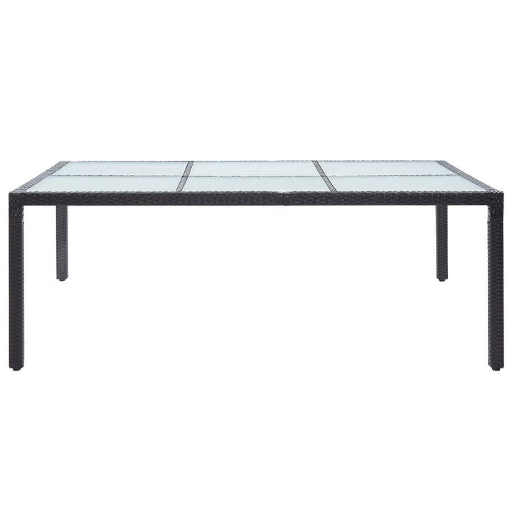Matbord För Trädgården 200X150X74 Cm Konstrotting