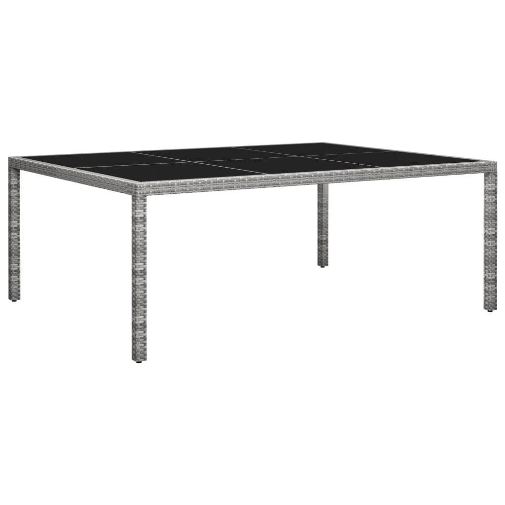 Matbord För Trädgården 200X150X74 Cm Konstrotting