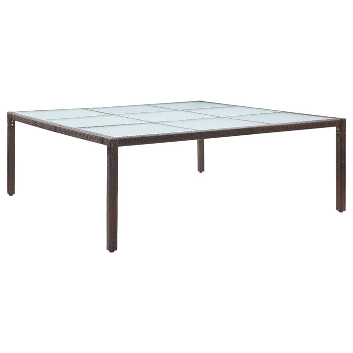 Trädgårdsbord 200X200X74 Cm Konstrotting