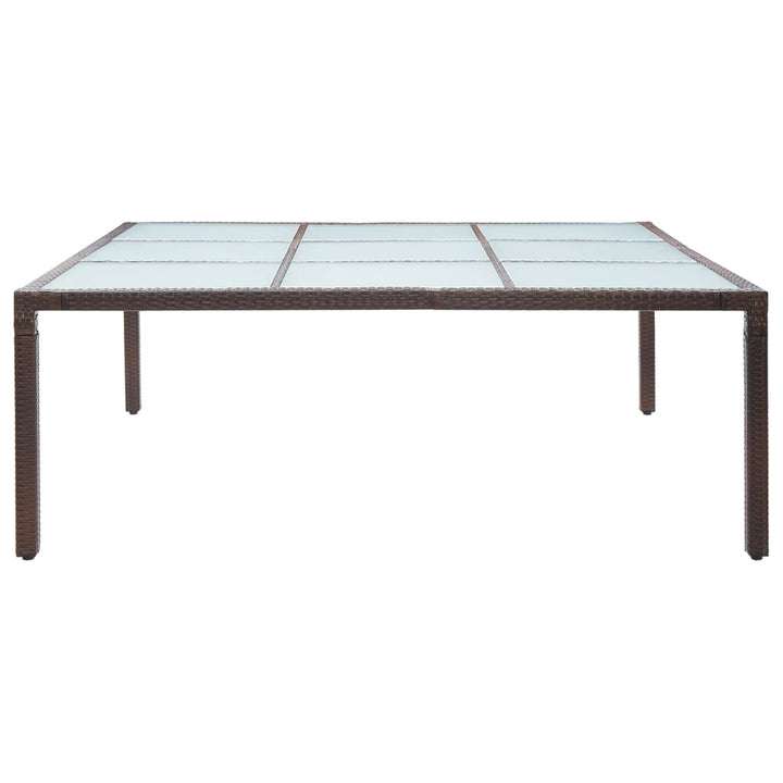 Trädgårdsbord 200X200X74 Cm Konstrotting
