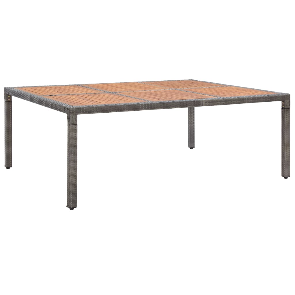 Trädgårdsbord Konstrotting Och Akaciaträ