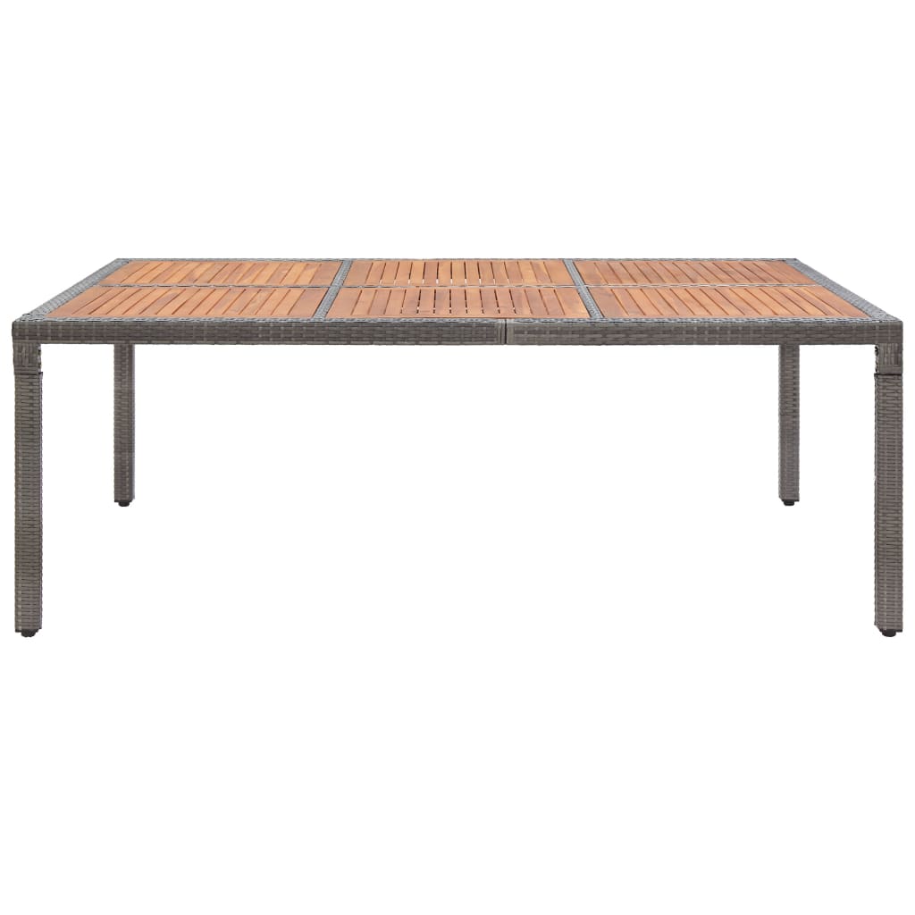 Trädgårdsbord Konstrotting Och Akaciaträ