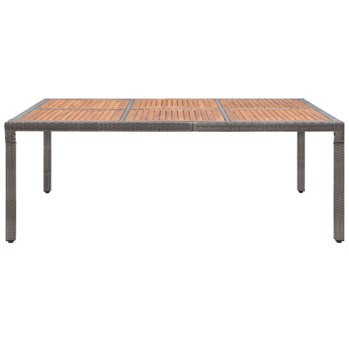 Trädgårdsbord Konstrotting Och Akaciaträ