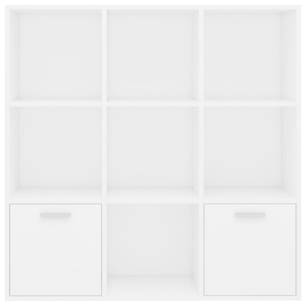 Bokhylla 98X30X98 Cm Konstruerat Trä