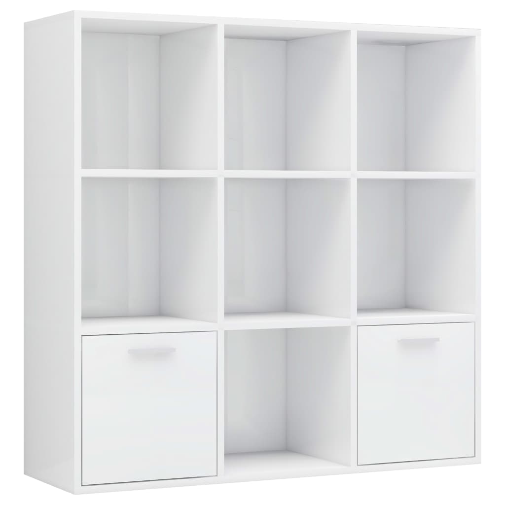 Bokhylla 98X30X98 Cm Konstruerat Trä