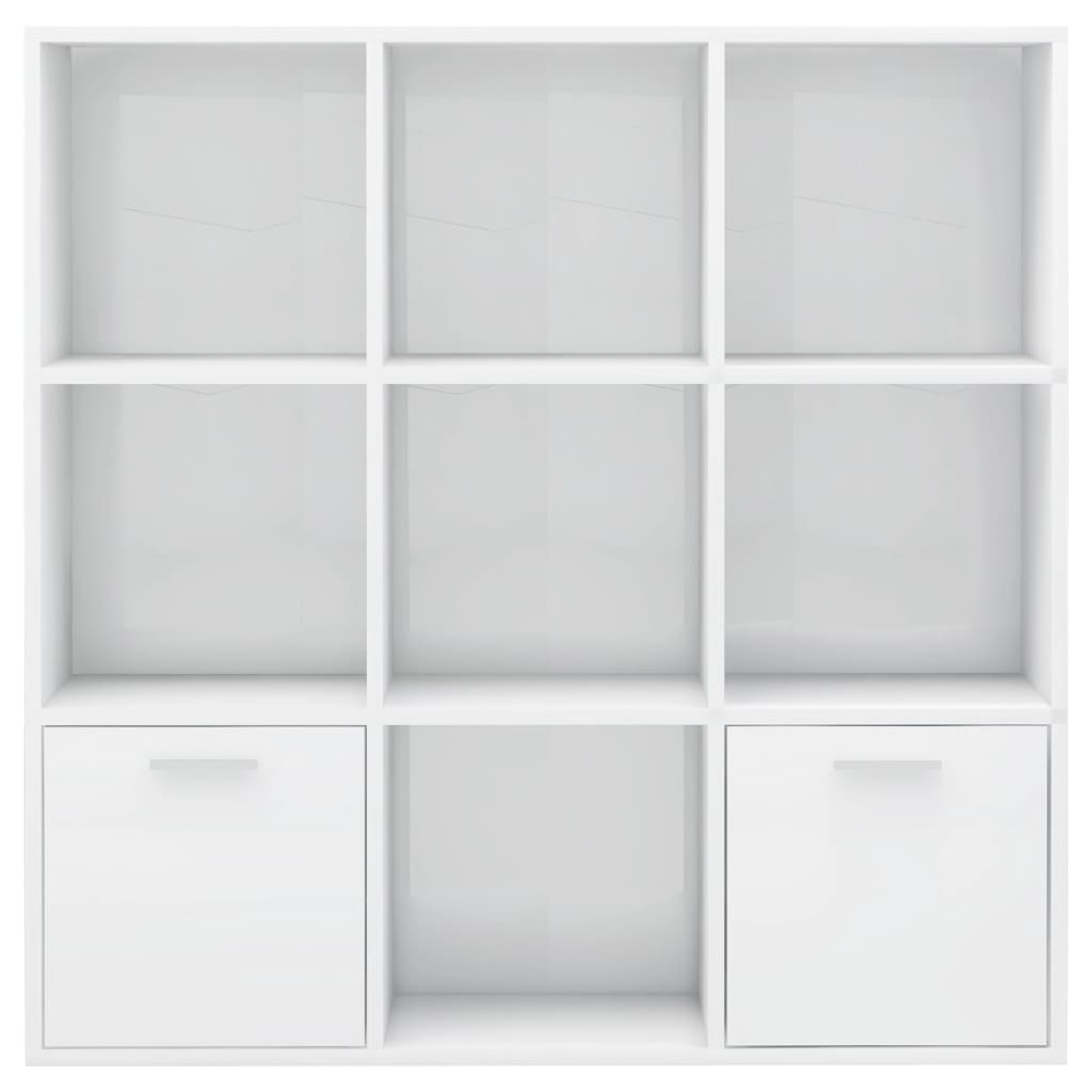 Bokhylla 98X30X98 Cm Konstruerat Trä