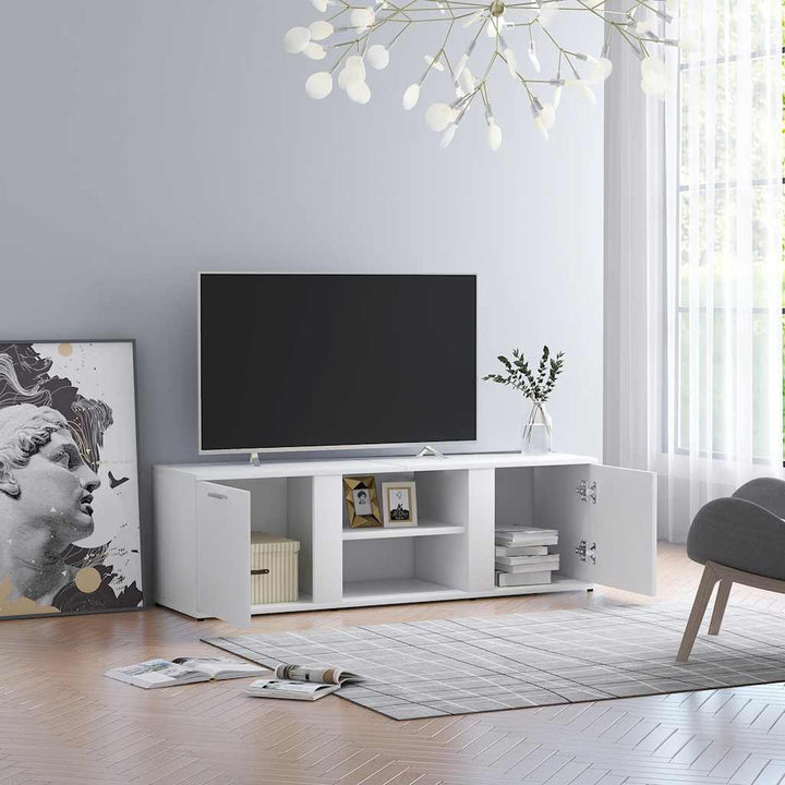 Tv-Bänk Ek 120X34X37 Cm Konstruerat Trä