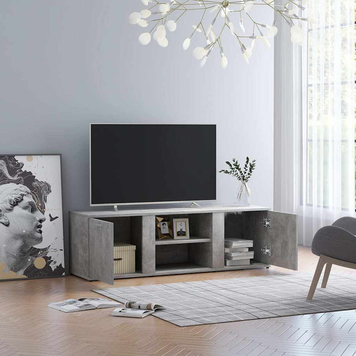 Tv-Bänk Ek 120X34X37 Cm Konstruerat Trä