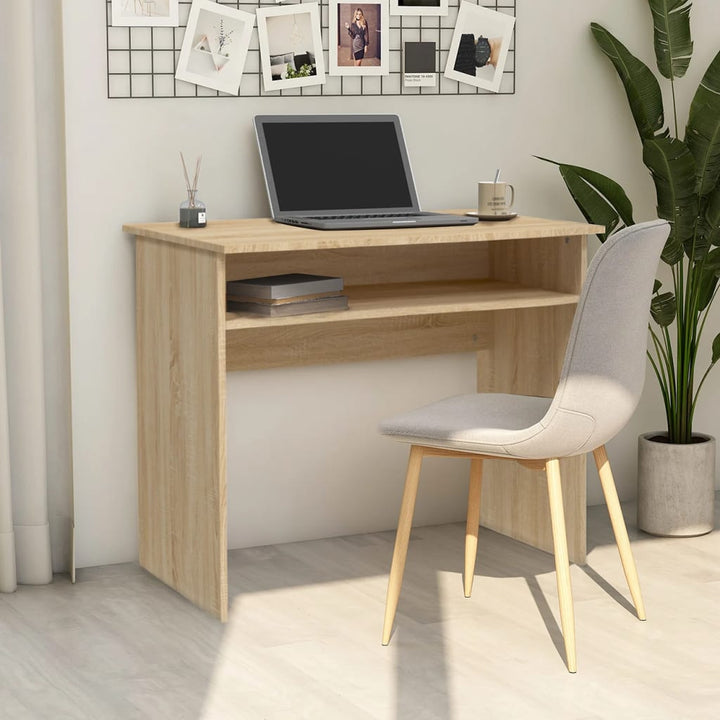 Skrivbord 90X50X74 Cm Konstruerat Trä