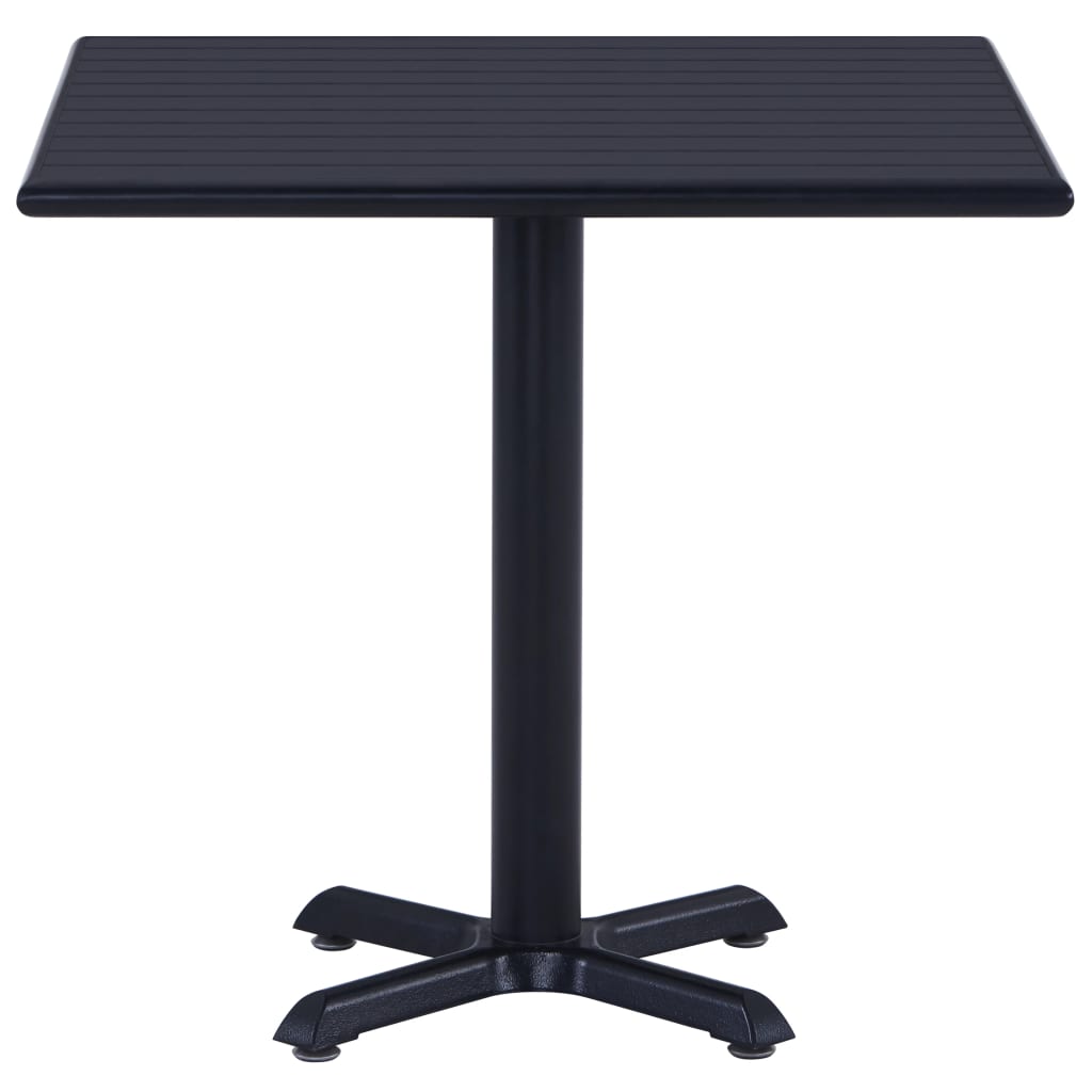 Trädgårdsbord Svart