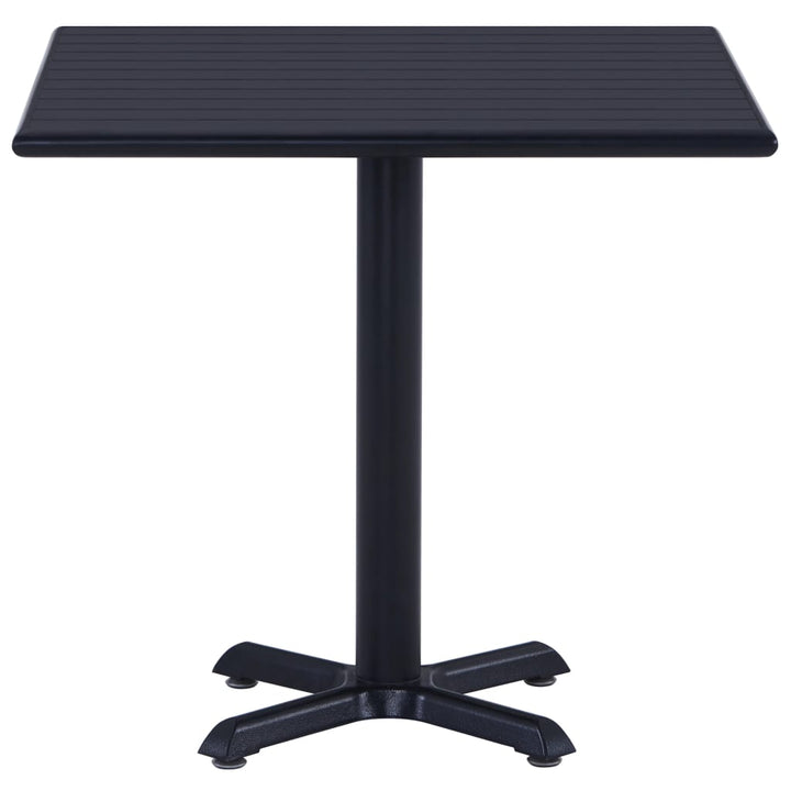 Trädgårdsbord Svart