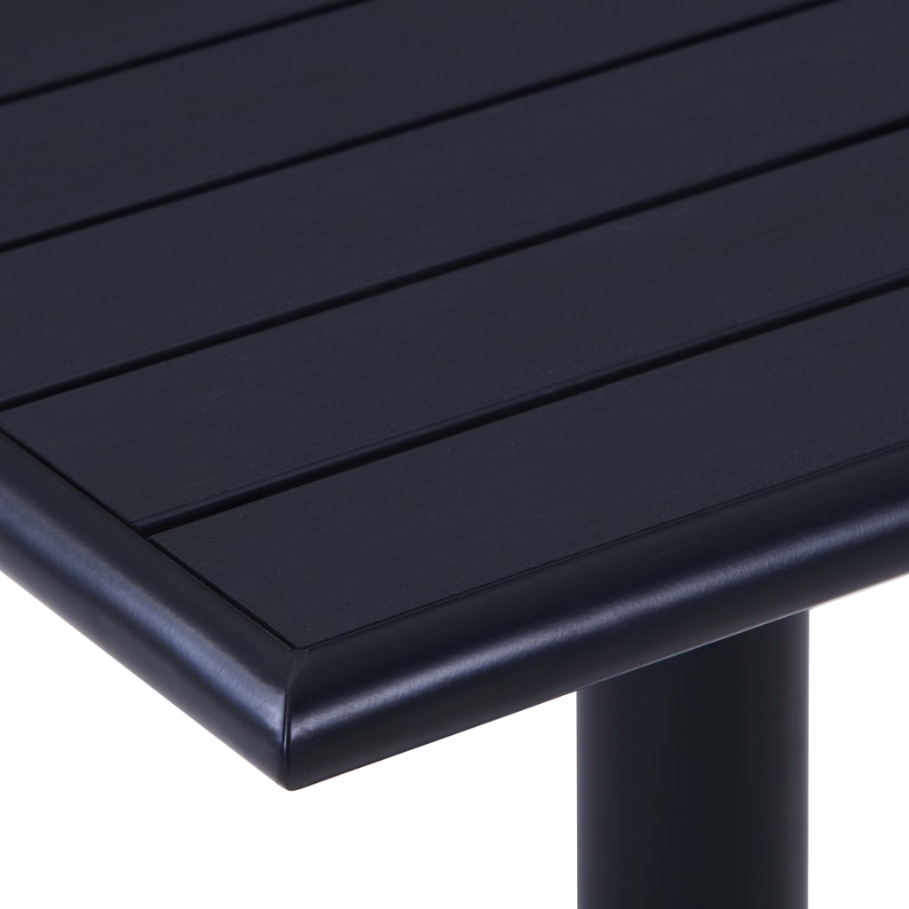Trädgårdsbord Svart