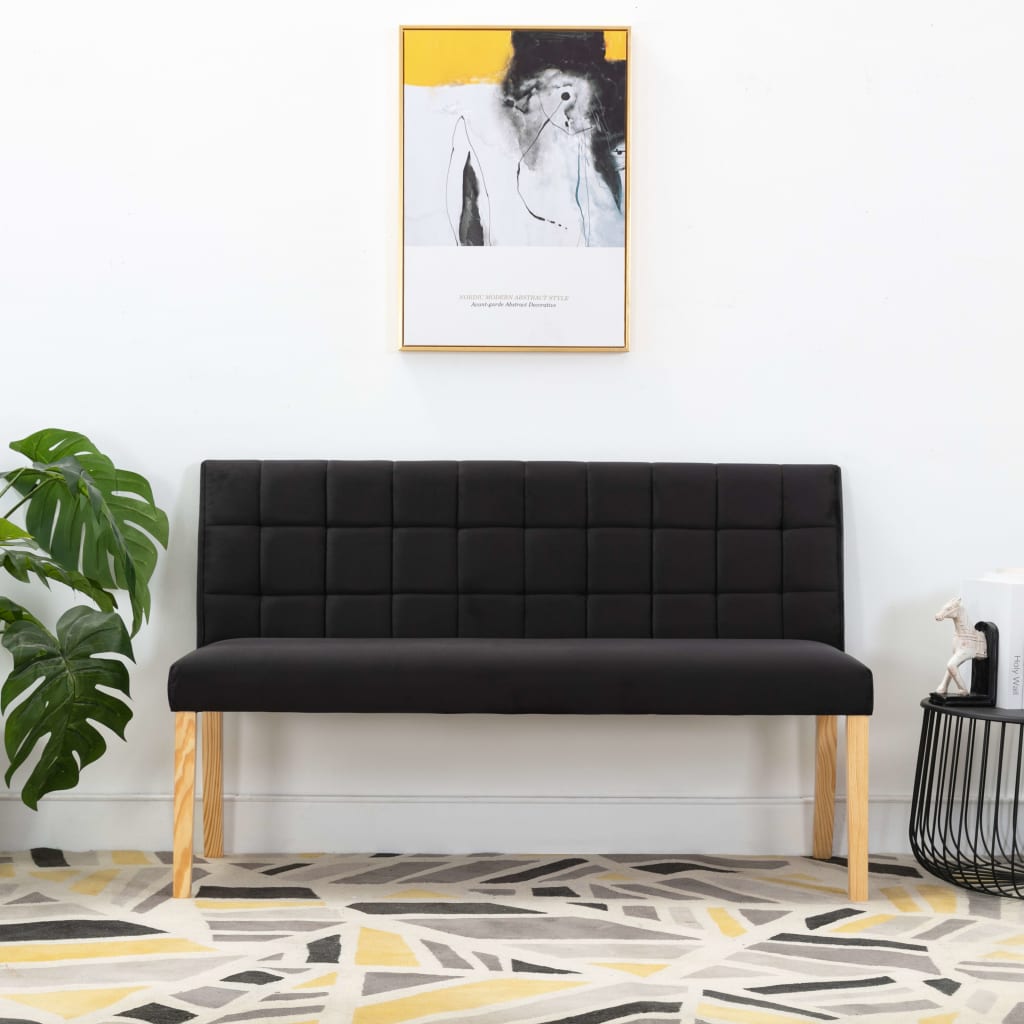 Bänk 140 Cm Sammet