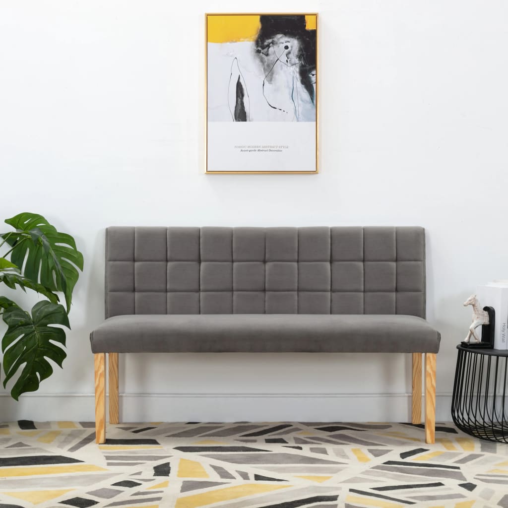 Bänk 140 Cm Sammet