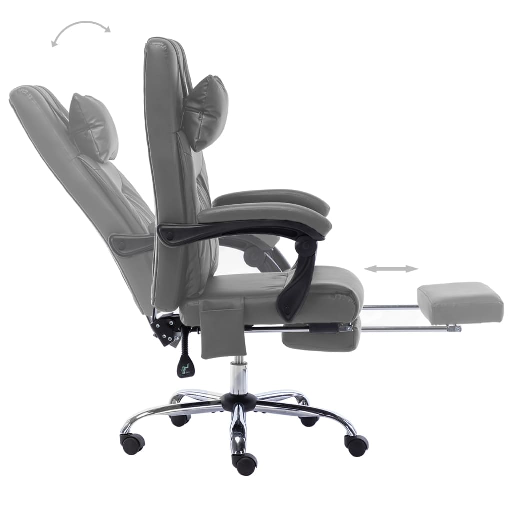 Massagekontorsstol Konstläder