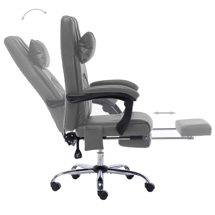 Massagekontorsstol Konstläder