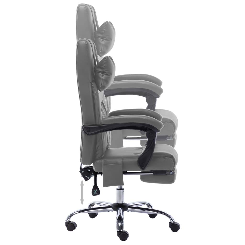 Massagekontorsstol Konstläder