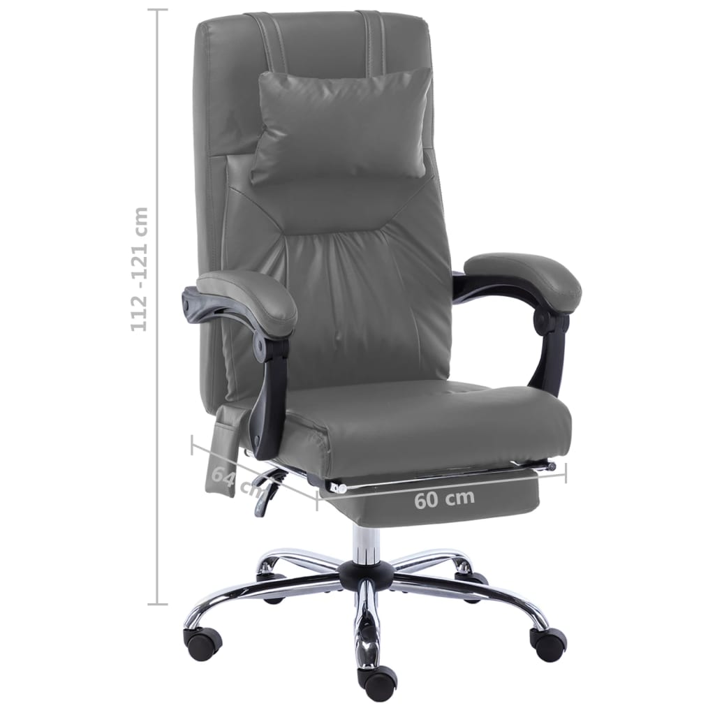 Massagekontorsstol Konstläder