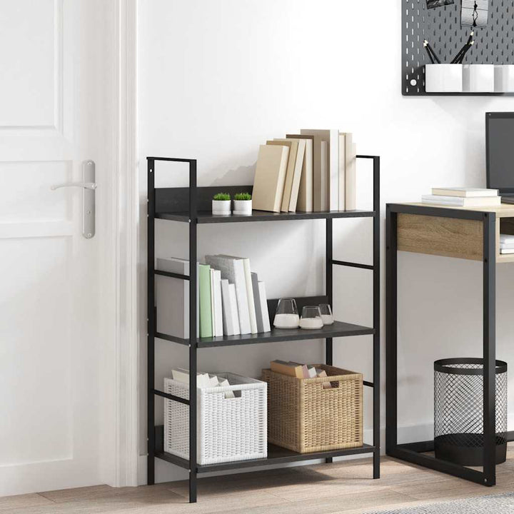 Bokhylla 4 Hyllplan 60X27,6X124,5 Cm Konstruerat Trä