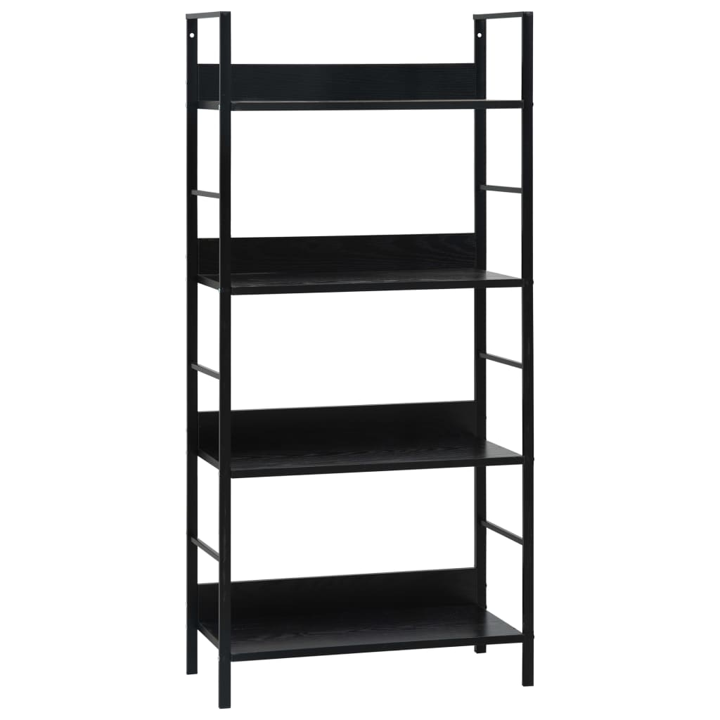Bokhylla 4 Hyllplan 60X27,6X124,5 Cm Konstruerat Trä