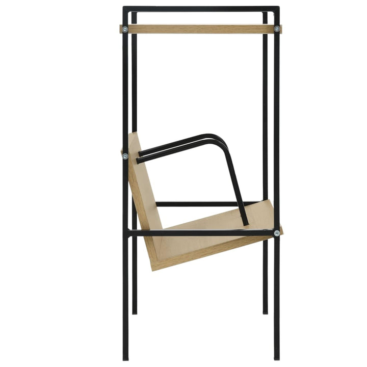Bokhylla 2 Hyllplan 52X28X59 Cm Konstruerat Trä