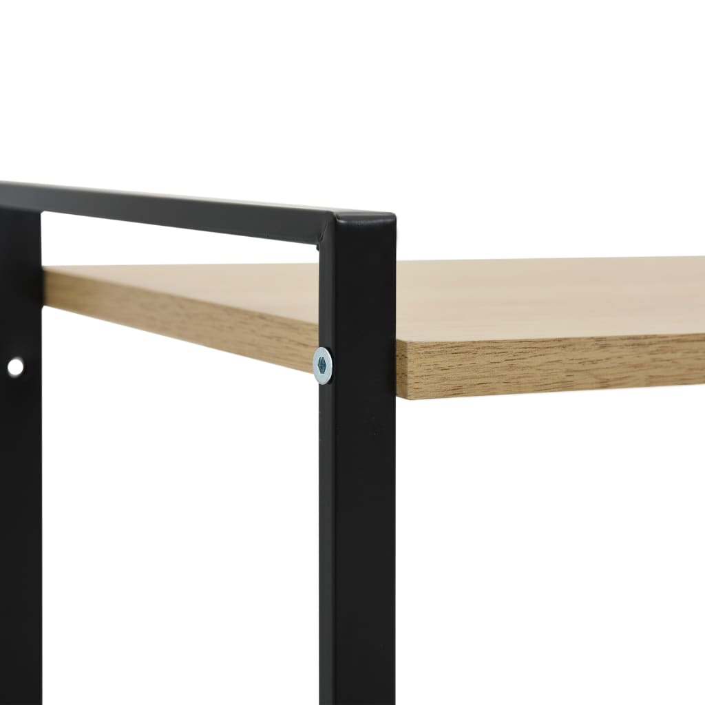 Bokhylla 2 Hyllplan 52X28X59 Cm Konstruerat Trä