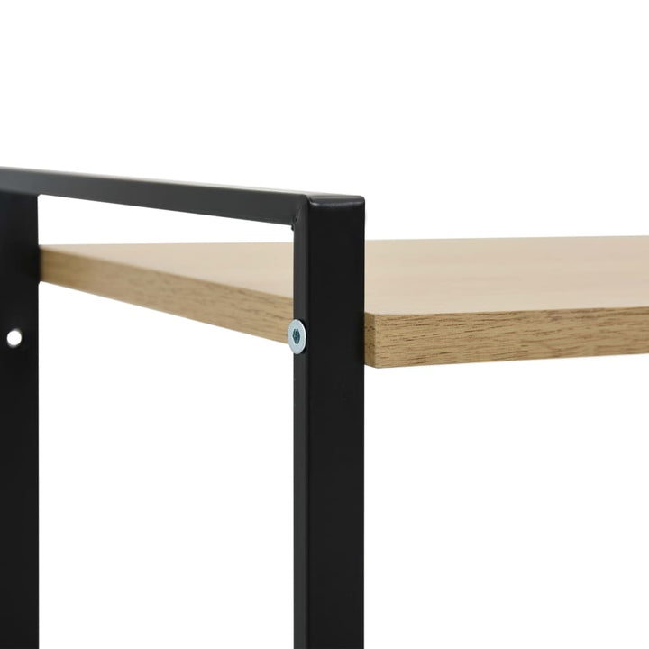Bokhylla 2 Hyllplan 52X28X59 Cm Konstruerat Trä