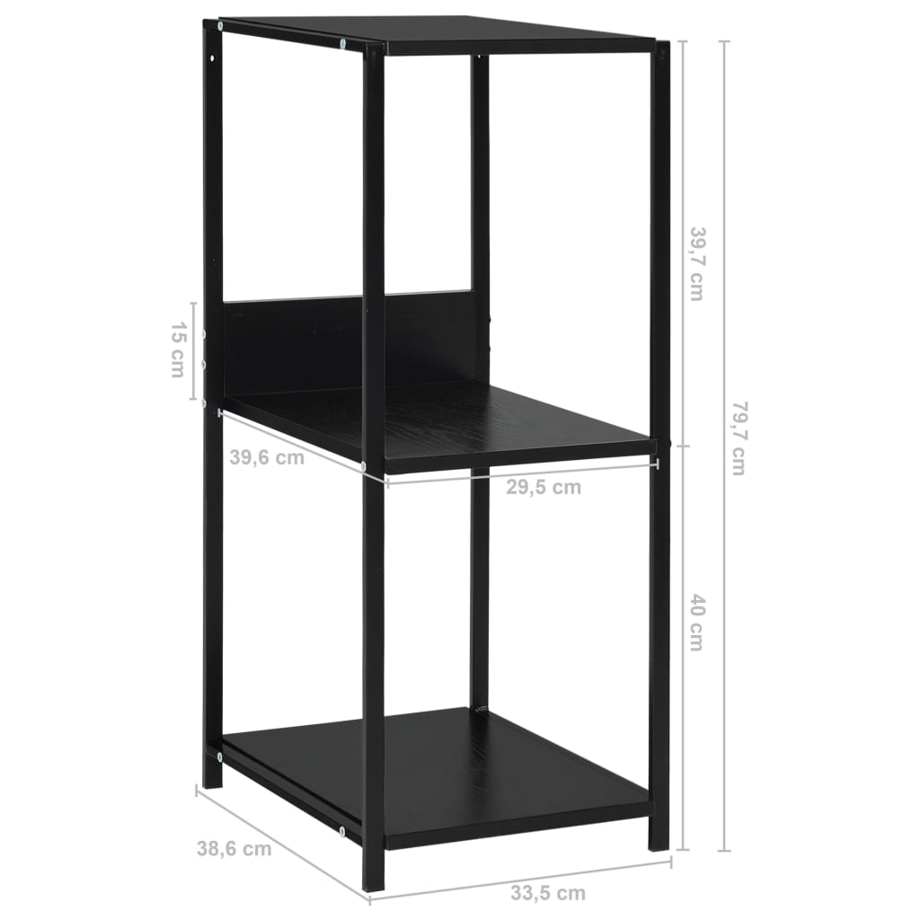 Bokhylla 33,5X39,6X79,7 Cm Konstruerat Trä