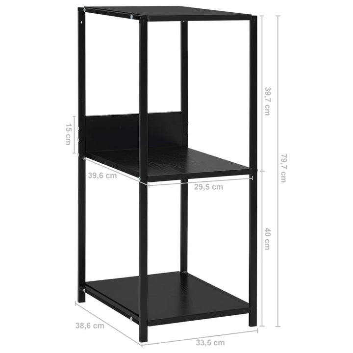 Bokhylla 33,5X39,6X79,7 Cm Konstruerat Trä