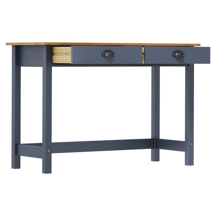 Avlastningsbord Hill 2 Lådor 110X45X74 Cm Massiv Furu