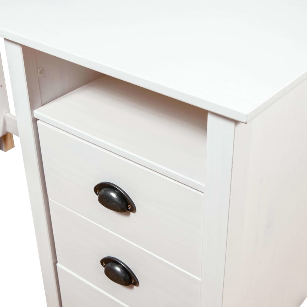 Skrivbord Hill 150X50X74 Cm Massiv Furu