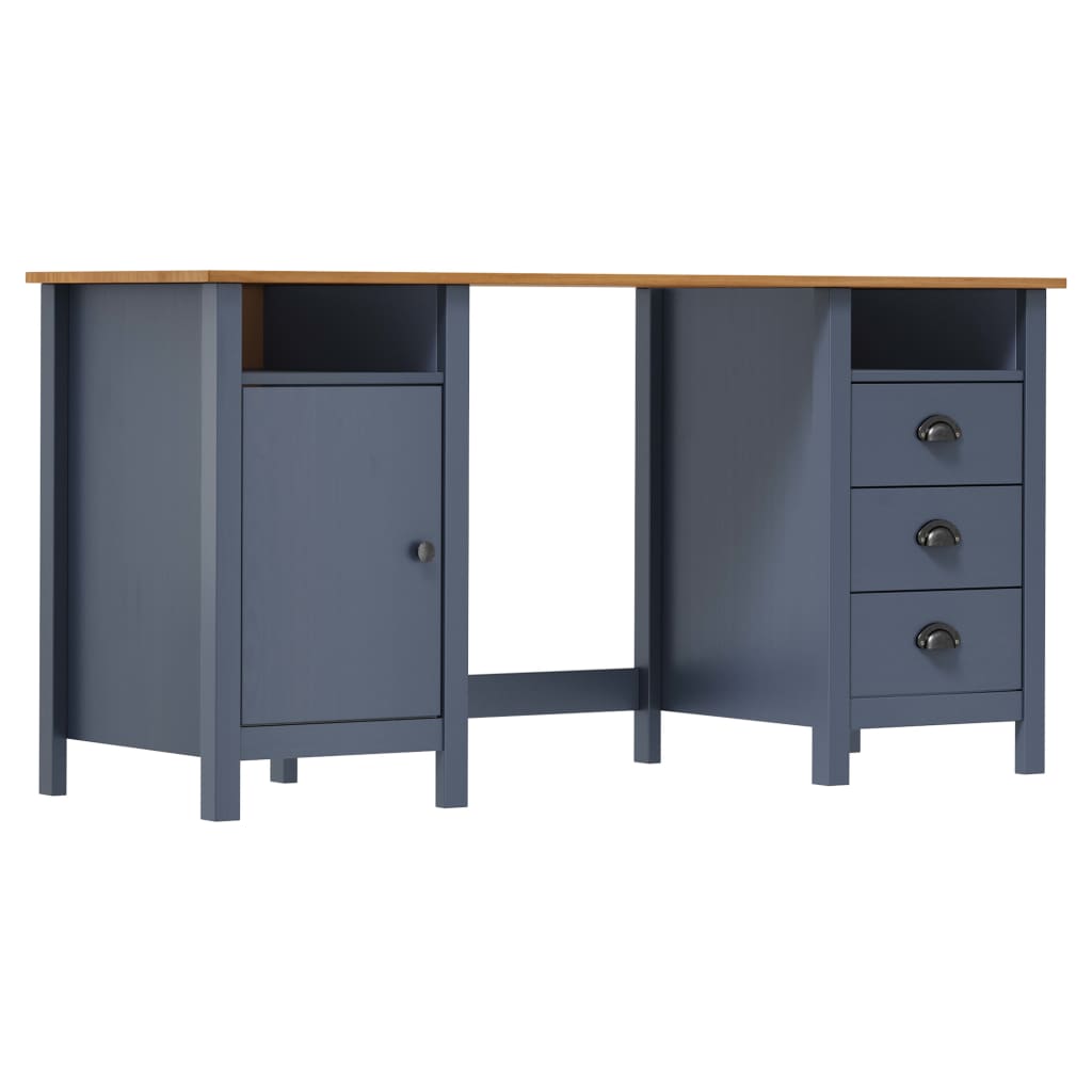 Skrivbord Hill 150X50X74 Cm Massiv Furu