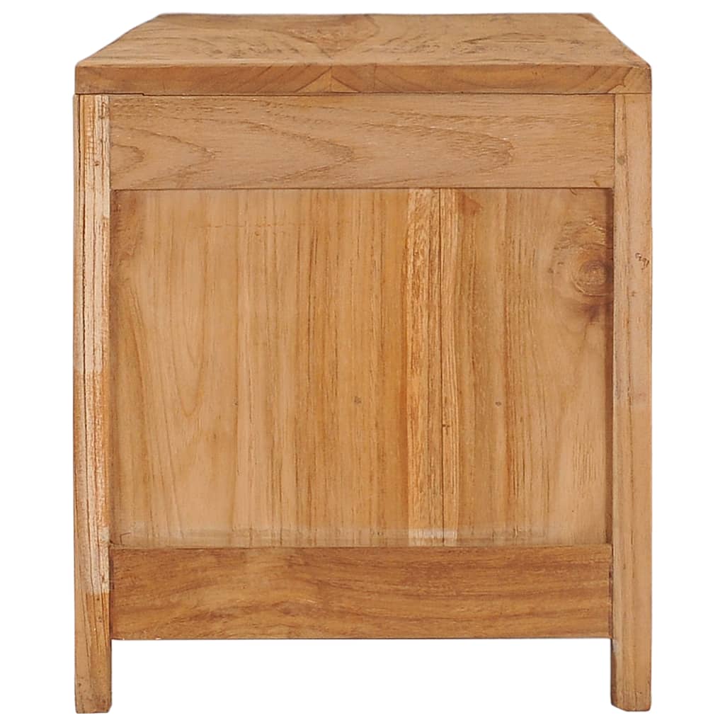 Tv-Bänk 100X30X35 Cm Massiv Teak