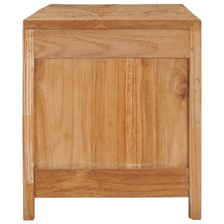 Tv-Bänk 100X30X35 Cm Massiv Teak