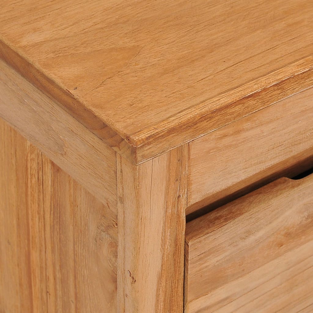 Tv-Bänk 100X30X35 Cm Massiv Teak