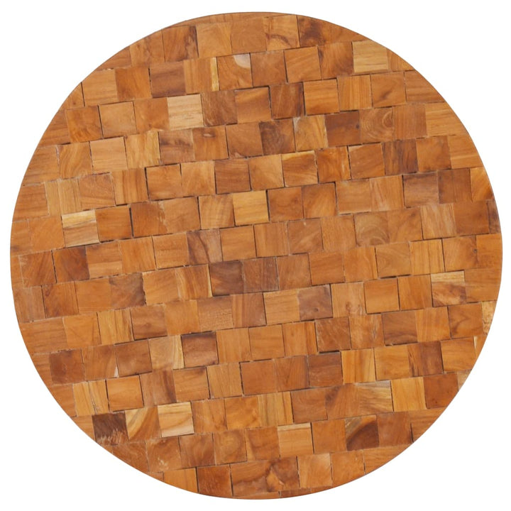 Soffbord 60X60X35 Cm Massivt Teakträ