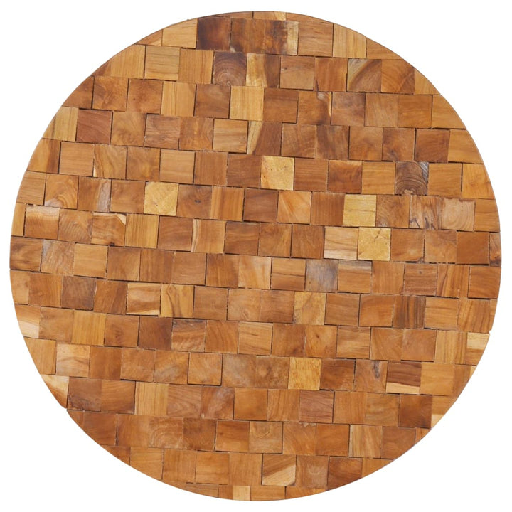 Soffbord 60X60X35 Cm Massivt Teakträ