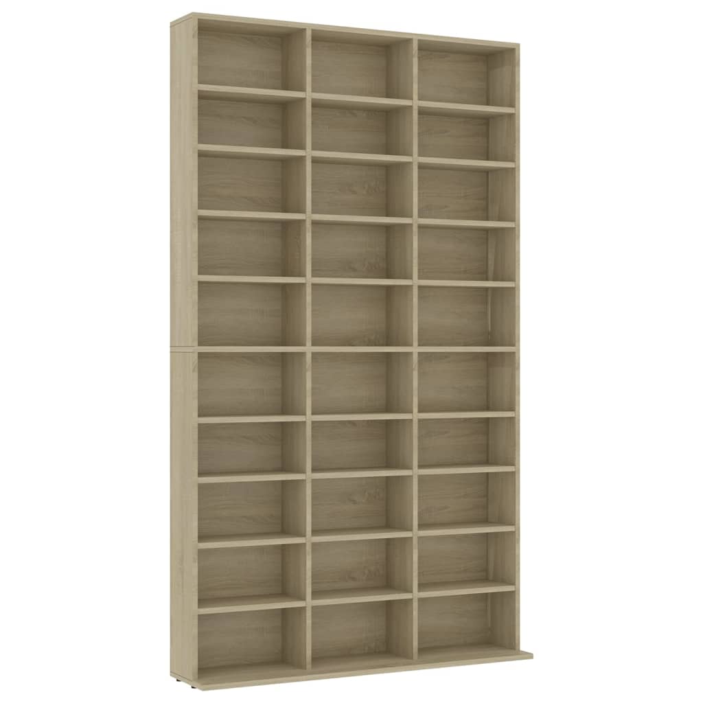 Cd-Hylla Sonoma-Ek 102X23X177,5 Cm Konstruerat Trä