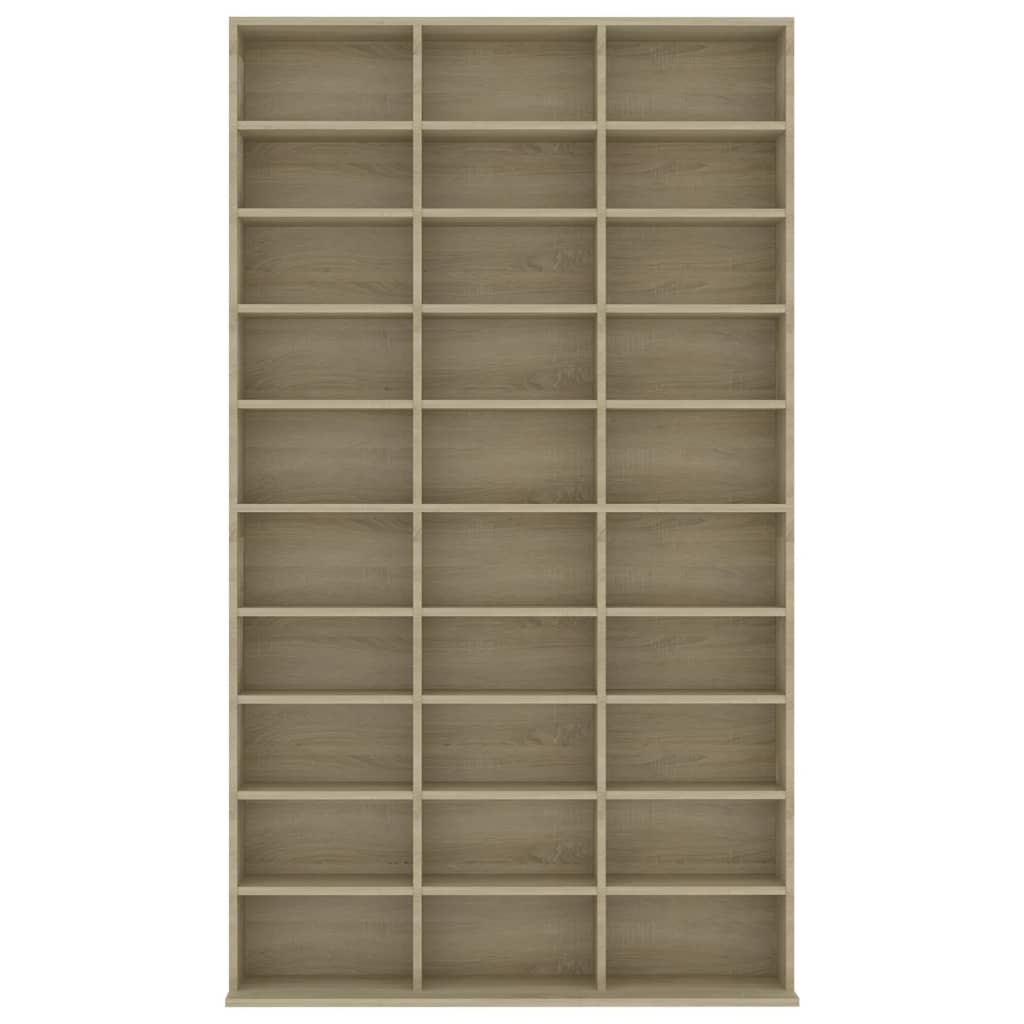 Cd-Hylla Sonoma-Ek 102X23X177,5 Cm Konstruerat Trä