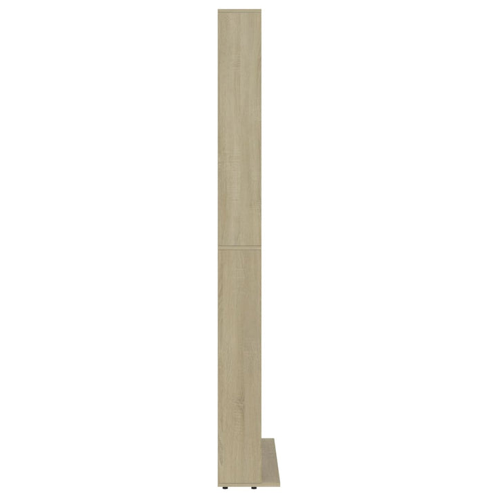 Cd-Hylla Sonoma-Ek 102X23X177,5 Cm Konstruerat Trä