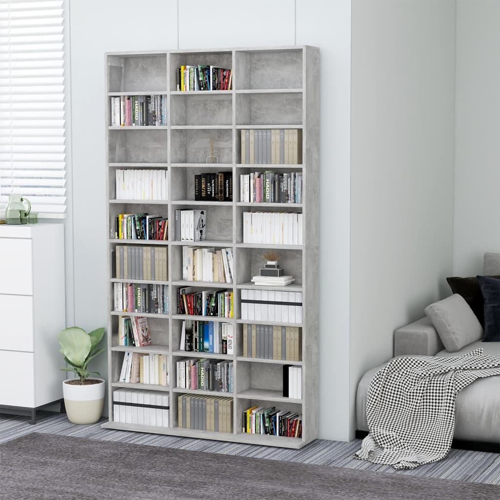 Cd-Hylla 102X23X177,5 Cm Konstruerat Trä