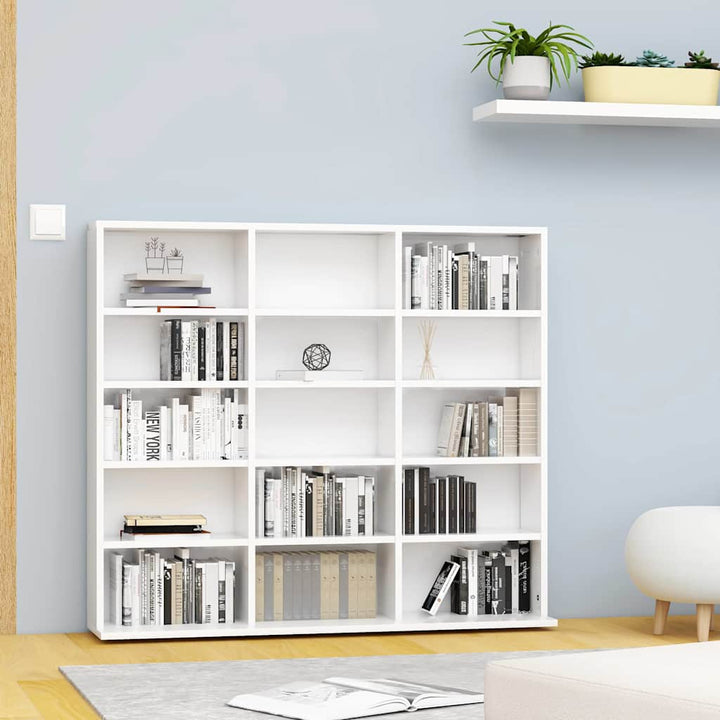 Cd-Hylla 100X23X89,5 Cm Konstruerat Trä