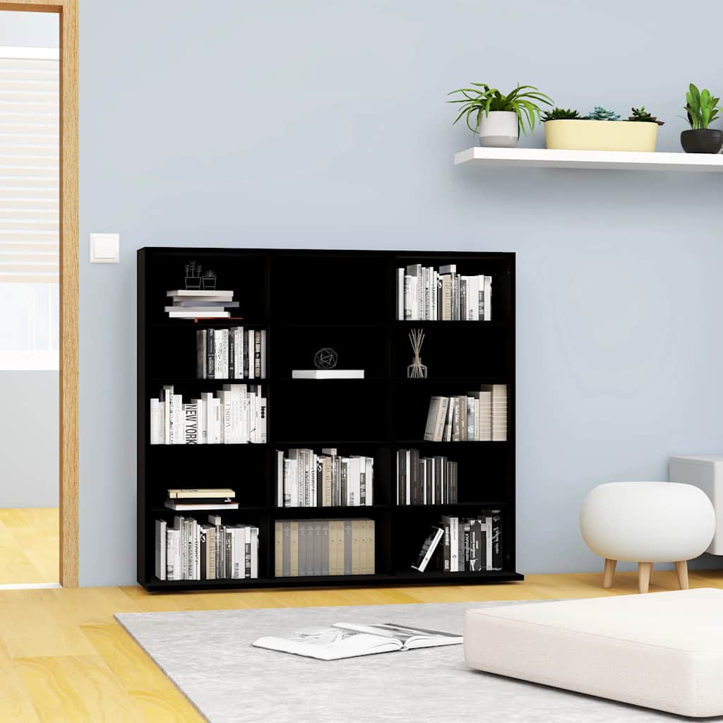 Cd-Hylla 102X23X177,5 Cm Konstruerat Trä