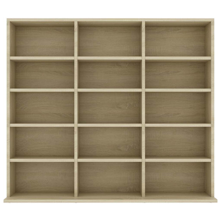 Cd-Hylla Sonoma-Ek 100X23X89,5 Cm Konstruerat Trä
