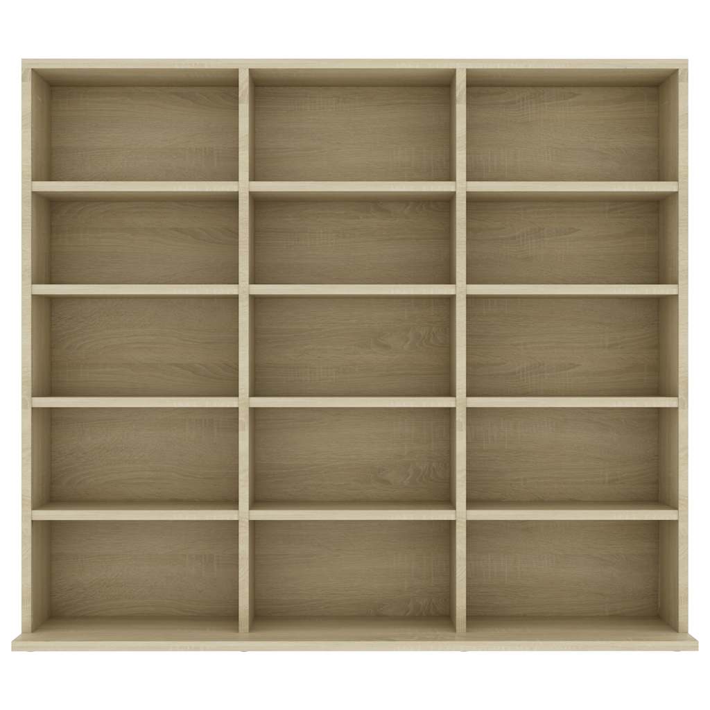 Cd-Hylla Sonoma-Ek 100X23X89,5 Cm Konstruerat Trä