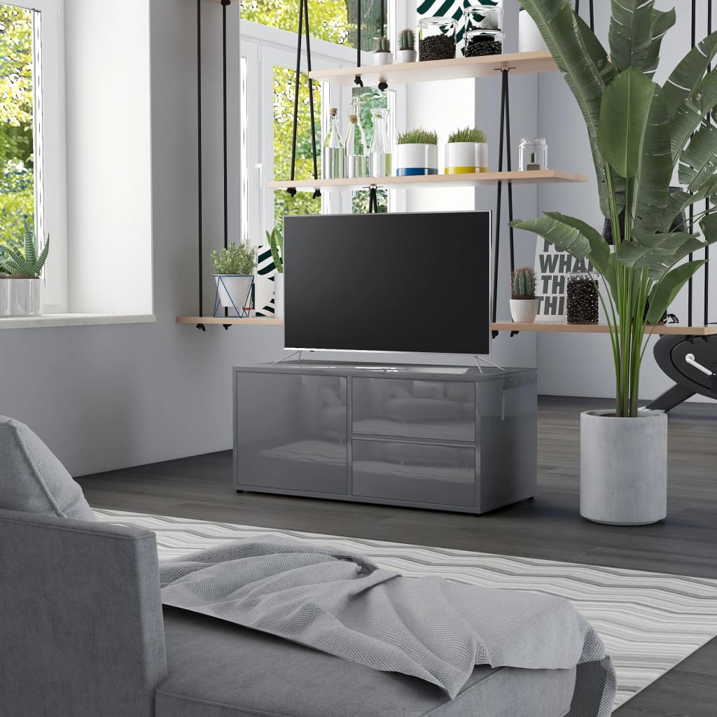 Tv-Bänk Åldrat Trä 80X34X35,5 Cm Konstruerat Trä