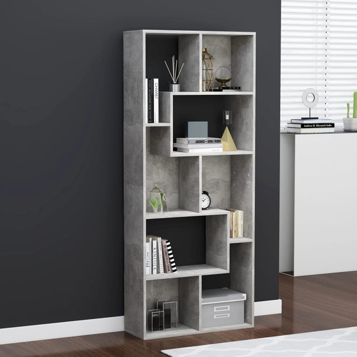 Bokhylla 67X24X161 Cm Konstruerat Trä